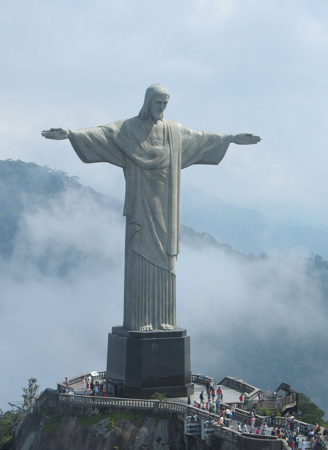 Christ the Redeemer above Rio de Janeiro