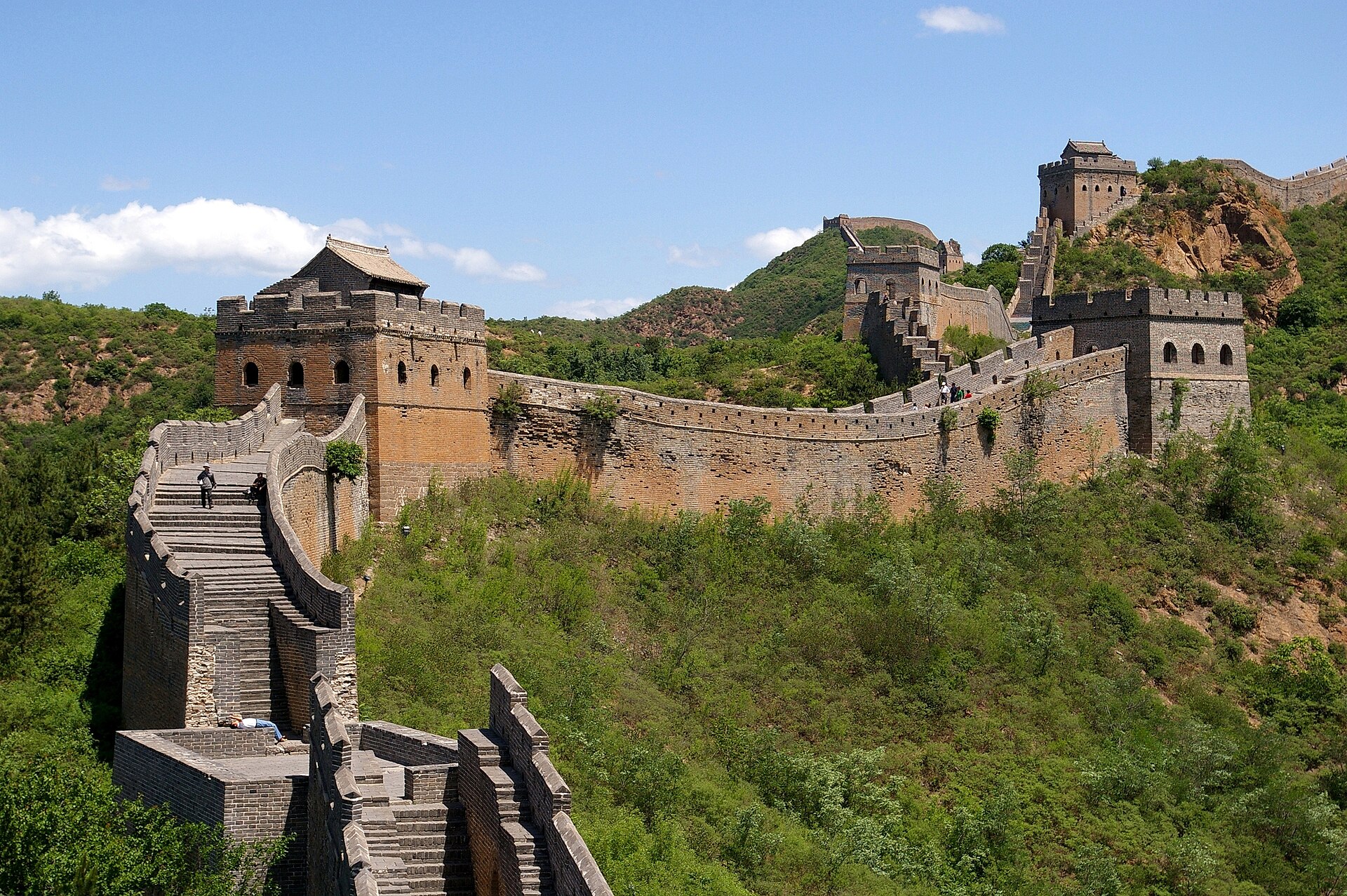 A watchtower on the Great Wall