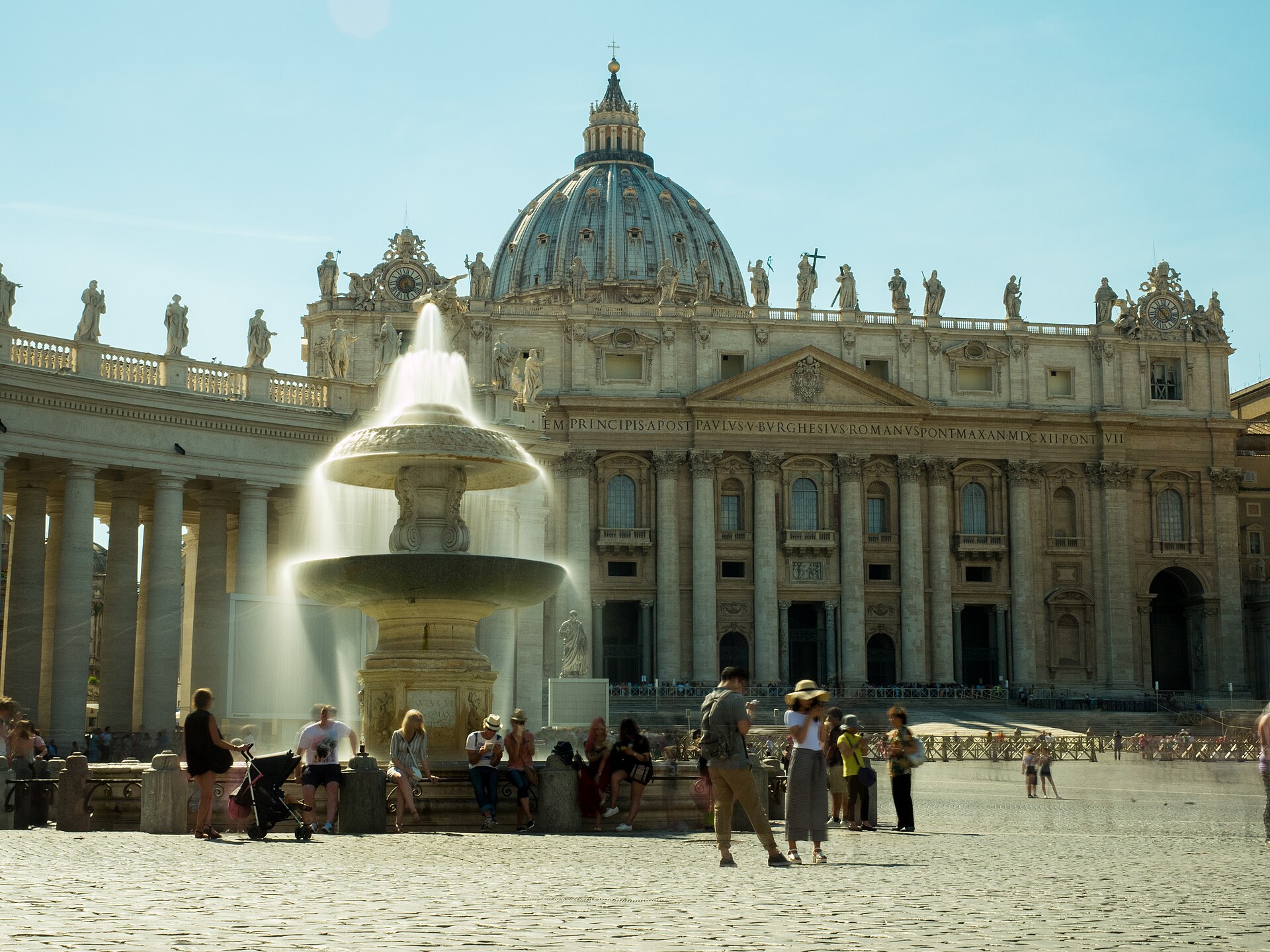 St. Peter's Basilica and square