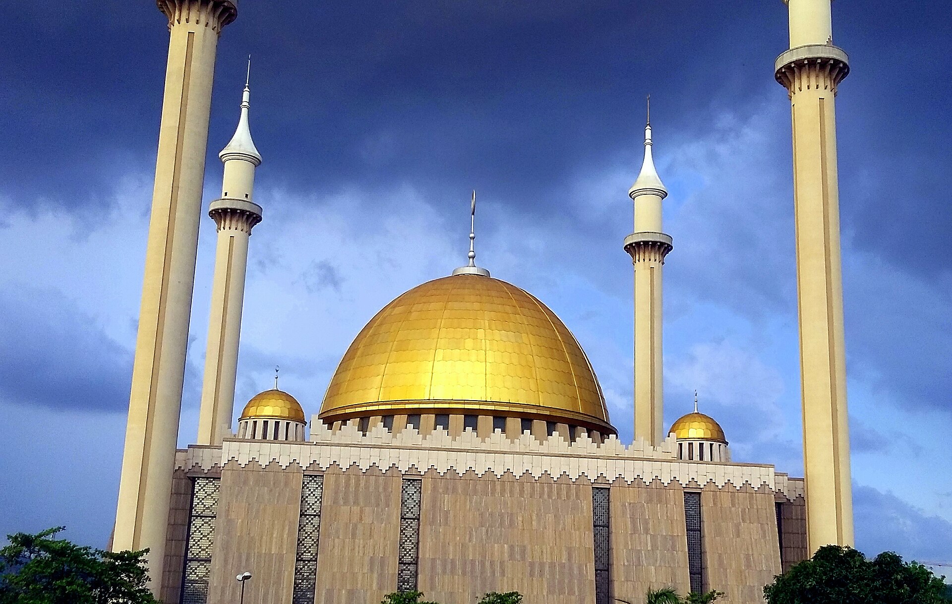The National Mosque in Abuja
